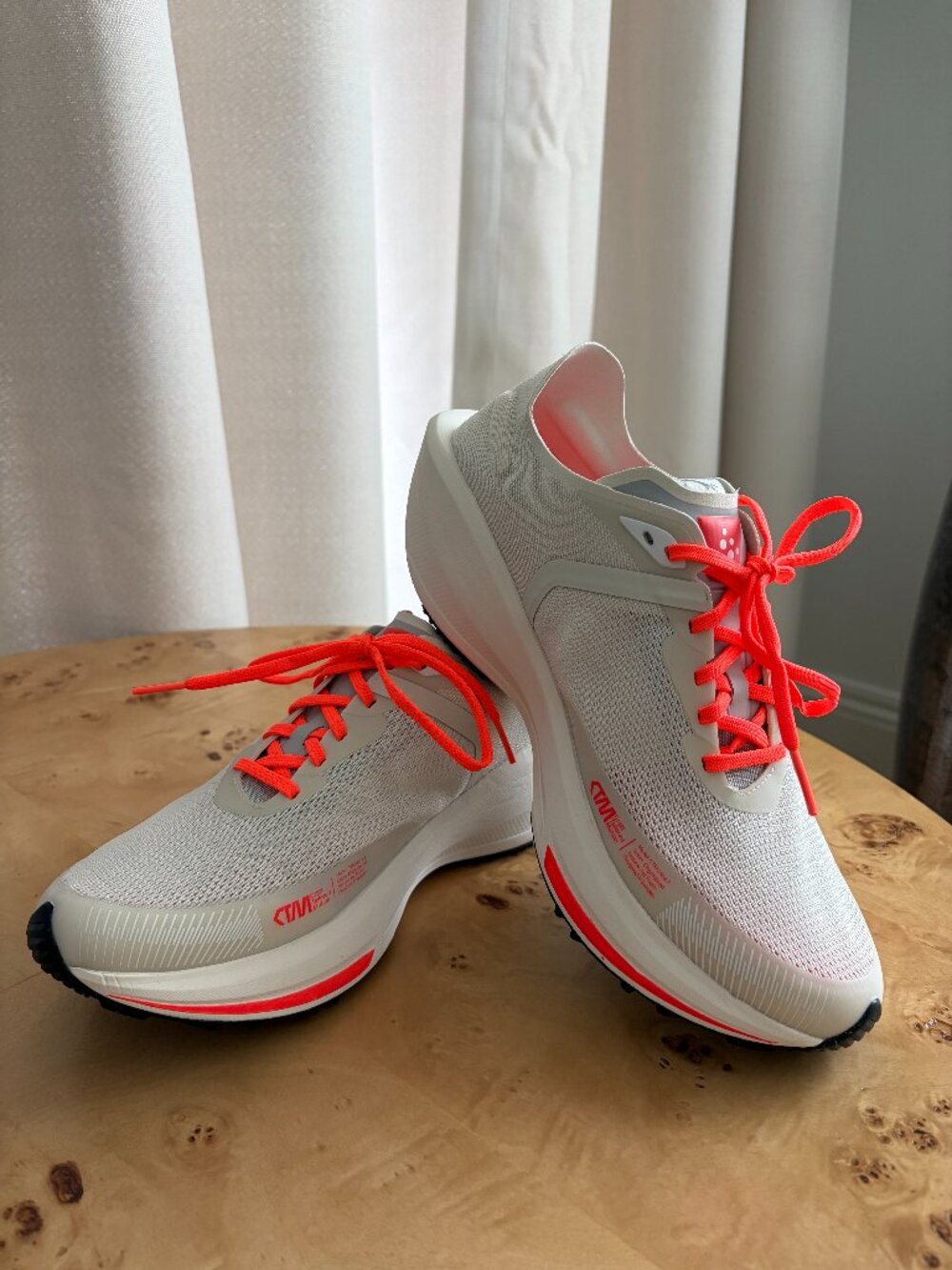 Craft CTM Ultra 3 W Running Shoes Ash White/Shock | Women’s 9 | NWT